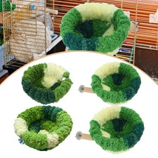 Bird Nest Hanging Bird Bed for Parakeet Easy to Clean Washable Parrot Hut for