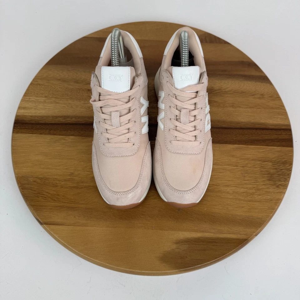New Womens DKNY Oaks Logo Pink Comfort Casual Low Top Sneakers Size 6 M NWOB - image 4 of 4