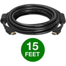 15FT Ultra HD 4K High Speed HDMI Cable 18Gbps 3D HDMI 2.0 Ready 2160p UHD 60Hz