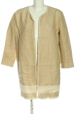 ZARA BASIC Übergangsmantel Damen Mantel Gr. DE 42 creme Casual-Look