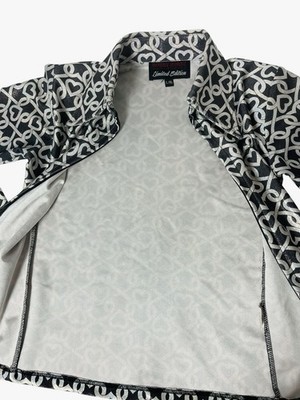 Veste De Spectacle Hobby Horse édition Limitée - Coeurs Scintillants - Noir/Argent - Taille S