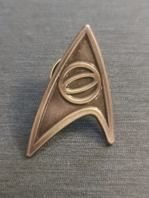 STAR TREK SPOCK ENTERPRISE STARFLEET Pin Badge Patch Neu Hochwertig