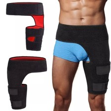 Hip Brace Compression Groin Support Wrap for Sciatica Pain Relief Thigh Recovery