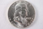 NobleSpirit BLAZING  SUPERB GEM BU 1957 Franklin Half Frosty Fresh