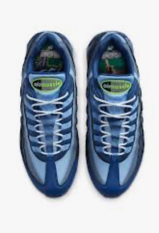 NIKE Air Max 95 Yu-Gi-Oh! YGO Joey Psychic Blue Size US 9 — product photo 5 of 5