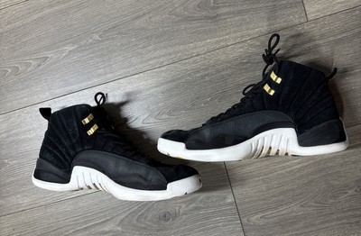 Nike Men\'s Air Jordan 12 Retro‎ Reverse Taxi Black White 130690-017 Size 9 Nike Air Jordan 12 XII Retro Reverse Taxi Black White Men main image 3