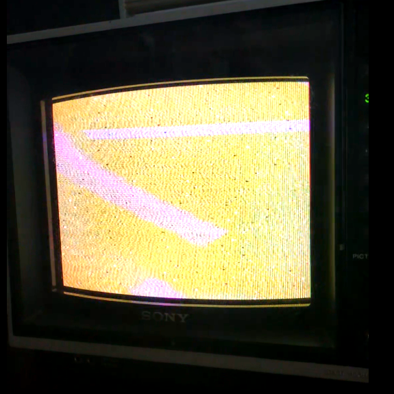 Sony Trinitron KV-8100 Color TV 1982 Carrying Handle Portable