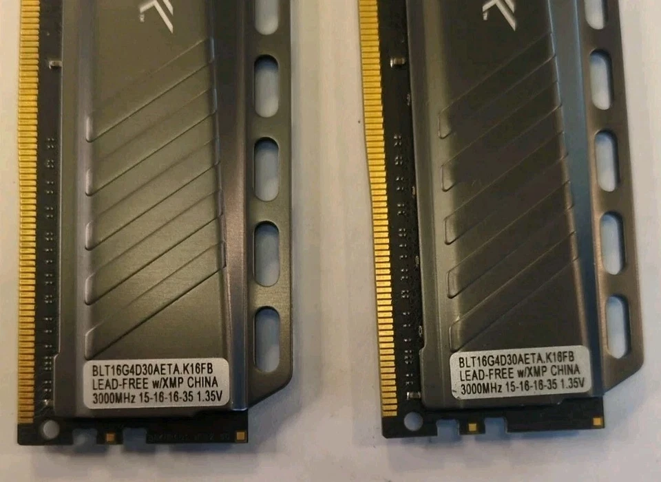Crucial Ballistix Tatical DDR4-3000 32GB 2x16GB CL15-16-16-35 Dual Channel Kit - Image 3 of 3