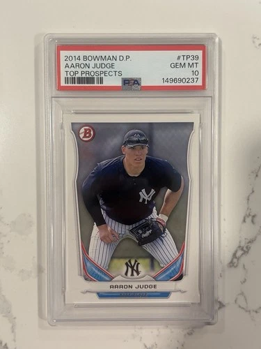 2014 Bowman Draft Picks Top Prospects #TP39 Aaron Judge Yankees RC Rookie PSA 10