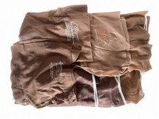 Vintage 1950s-60s Nylon Stockings 7 Pairs Seamed Reinforced Heel Mixed Shades
