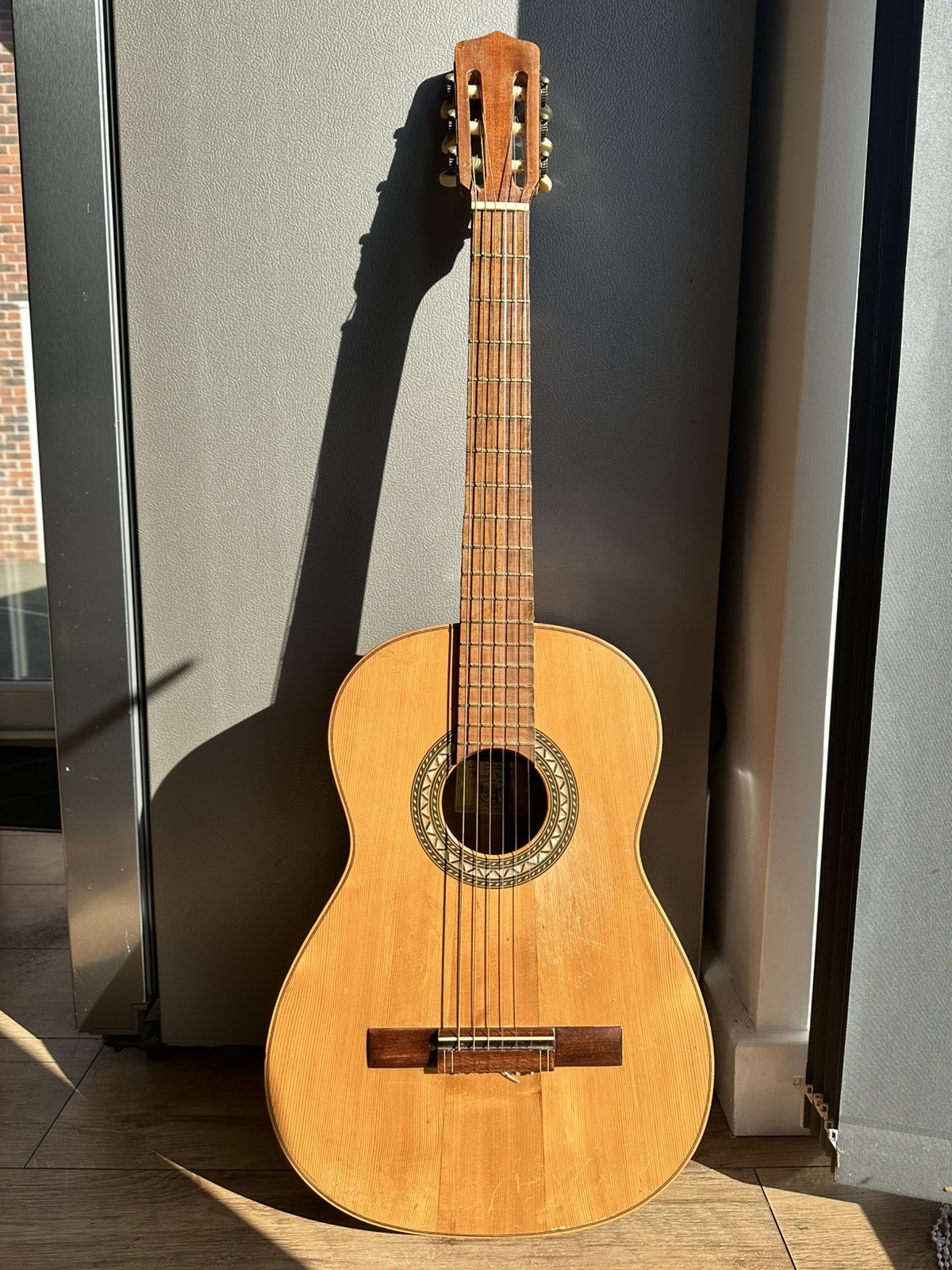 Unique Flamenco  Guitar  By  Ricardo Sanchis (In need of TLC)