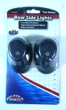 New!~Boater Sports 51219 TOP MOUNT BOW SIDE LIGHTS Red/Green  [B]bin