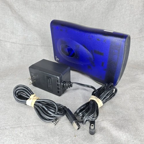 Iomega USB External Zip 100 MB Drive Model Z100USBNC 30220101 Blue