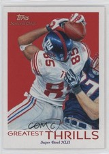 2009 Topps National Chicle Greatest Thrills David Tyree #GT-2 0j3l