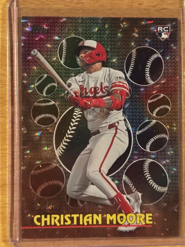 2026 Topps Series 2 Christian Moore Gold Crackle (RAW)