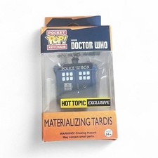 Funko Pocket Pop! Keychain Doctor Who Materializing Tardis Hot Topic Exclusive