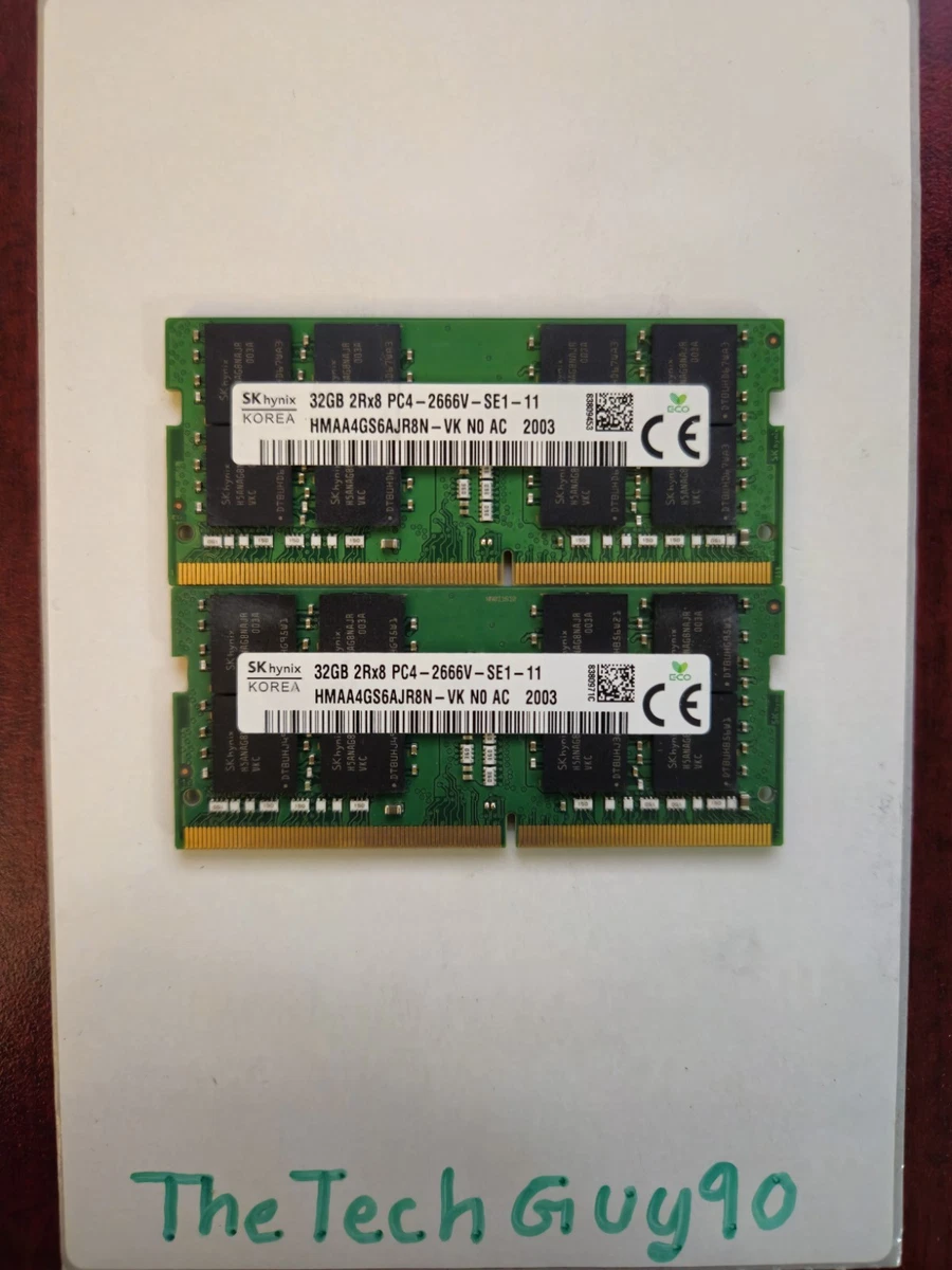 SK hynix Computer PC4-21300 (DDR4-2666) Bus Speed Memory (RAM) for