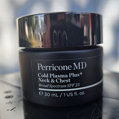 Perricone MD Cold Plasma Plus+ Day Treatment Neck & Chest Moisturizer SPF 25 1oz