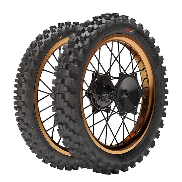 TYRE PAIR EUROGRIP 70/100-19 42M + 90/100-16 51M CLIMBER MX JUNIOR