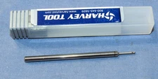 New Harvey Tool Carbide 0.047" Dia. X .070" LOC Ball End mill 3 Flute Reach 3/8