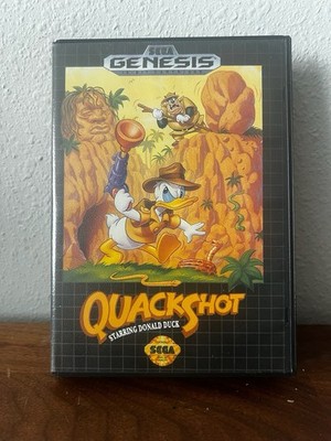 QuackShot Starring Donald Duck (Sega Genesis, 1991) *No Manual