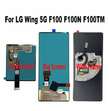 For LG Wing 5G LCD Display Touch Screen Digitizer Replacement Assembly Frame Lot