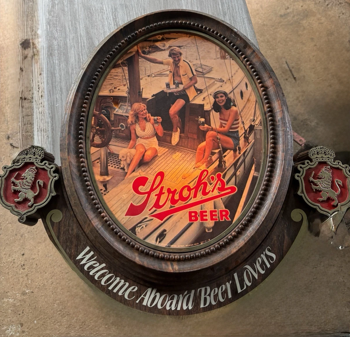 Strohs Beer Sign for sale | eBay