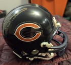 Mike Ditka and Gale Sayers signed Chicago Bears Riddell mini helmet. — photo 5