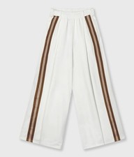 10 Days Women?s Wide Leg Plants Tape White 1002 Ecru Size Medium NWT! 