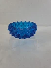 Vintage Cobalt Blue Hobnail Glass Ashtray/Trinket Dish Fenton?