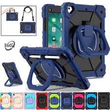 Rugged Stand Case Shockproof Cover For iPad A16 11th 10th 9th 8th 7th Generation