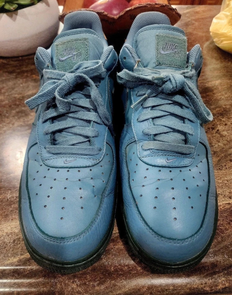 NIKE AIR FORCE 1 LOW '07 LV8 1 AZUL AHUMADO 718152 017 US 11 Foto 4 de 4