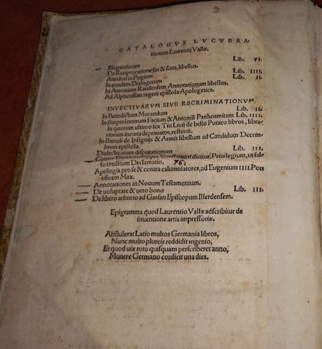 LAURENTII VALLAE LORENZO VALLA OPERA HEINRICH PETRI HENRICUM PETRUM BASEL 1540 - Foto 5 di 17
