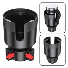 For Large Bottle Mugs Auto Car Cup Holder Expander Adapter Adjustable For TOYOTA
