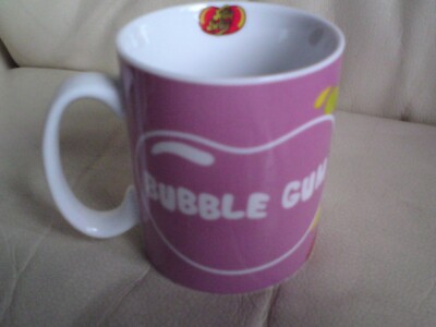 JELLY BELLY BUBBLE GUM MUG, GEBRAUCHT,