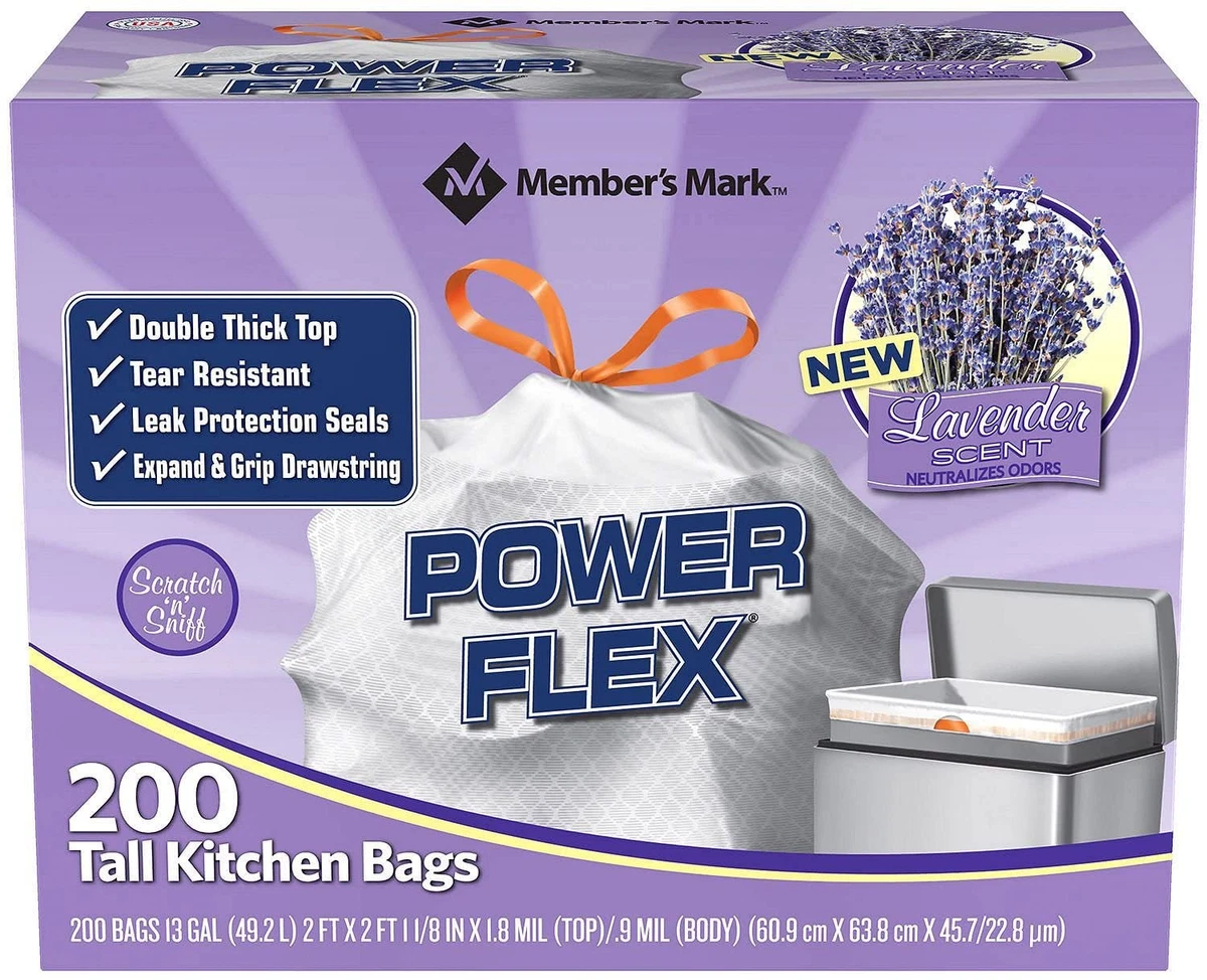 Members mark cheap trash bags