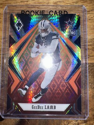 2020 Panini Phoenix - Rookies  Fire Burst #106 CeeDee Lamb (RC)