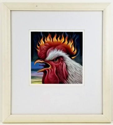 Budweiser college mascot series. Original art, Braldt Bralds. CD, David Bartels
