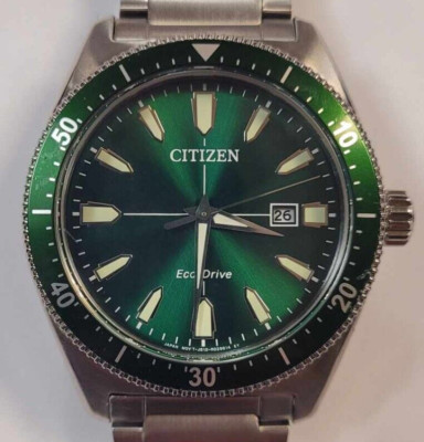 Citizen J810 R010921Vintage Brycen Sport Eco-Drive Men's Watch