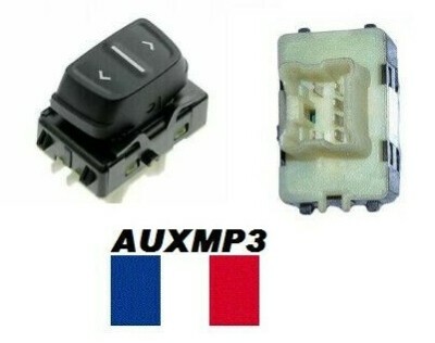 Interrupteur Lève-vitre 6 Pôles Avant Droit/gauche Compatible Sandero II - Référence équivalente 254214937R