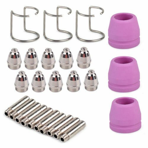 Ricambi Torcia Plasma CUT-50 10 Elettrodi Al Plasma SG-55/AG-60 Da 50A/60A - Per Torce CUT-50, CUT-60, LGK-50/60 EAN 0707242475831