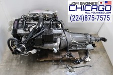 Jdm Nissan Skyline B25de R33 Engine And Automatic Transmission With Wiring Ecu