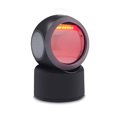 Alacrity 2D 1D QR Desktop Barcode Scanner, Omnidirectional Hands Free USB Wir...