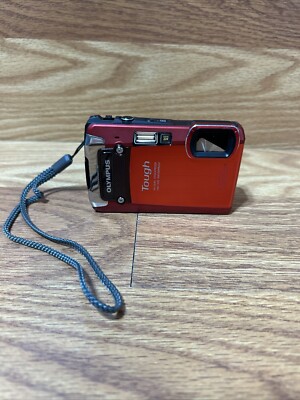 OLYMPUS Tough TG-820 レッド 本体と付属品 Olympus Tough TG-820 iHS 12.0MP Digital Camera - Red No Tested FOR