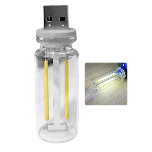 2X Retro Car Lamps USB LED Car Interior Atmosphere Lights Plug-in USB Night Lamp - Bild 17 von 28