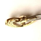 10k yellow gold .50ct SI3 H womens diamond heart pendant 3.5g estate love charm — photo 7