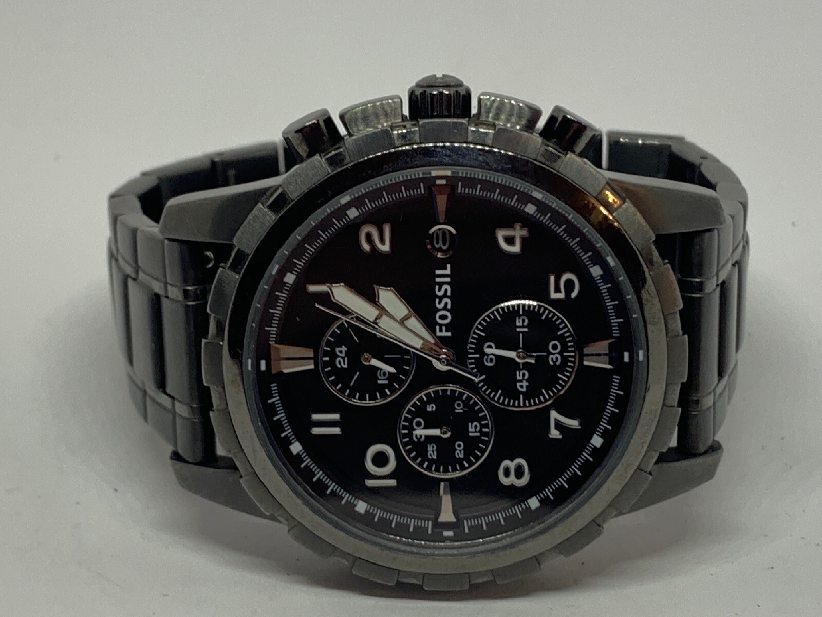 Fossil Dean Men's Black Watch - FS4721 