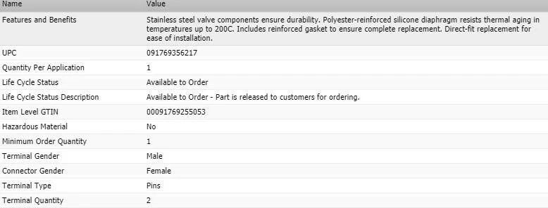 EGR Valve Standard for 1995-1996 DODGE B3500 V8-5.9L - Image 4 of 4