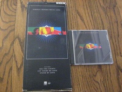 Simple Minds Real Life  Longbox and orignial cd-Rare!