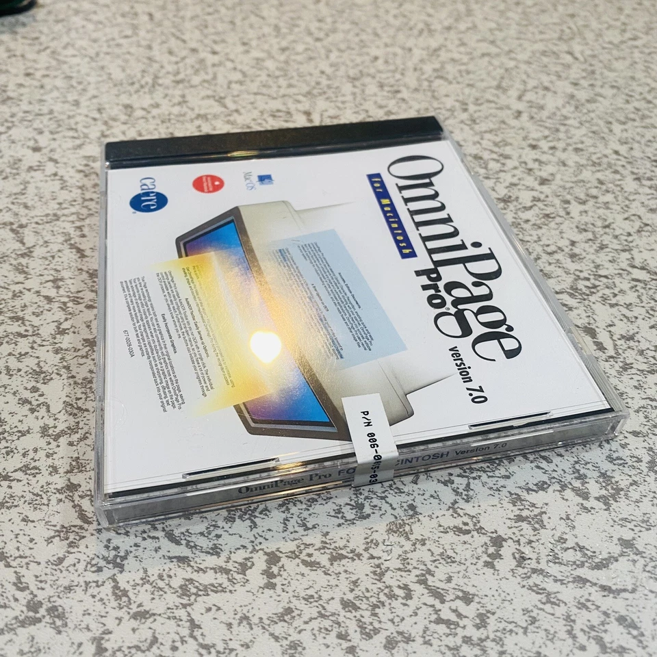 Omni Page Pro Version 7.0 For Mac 1996 Vtg Software Apple NEW NOS - Image 3 of 4